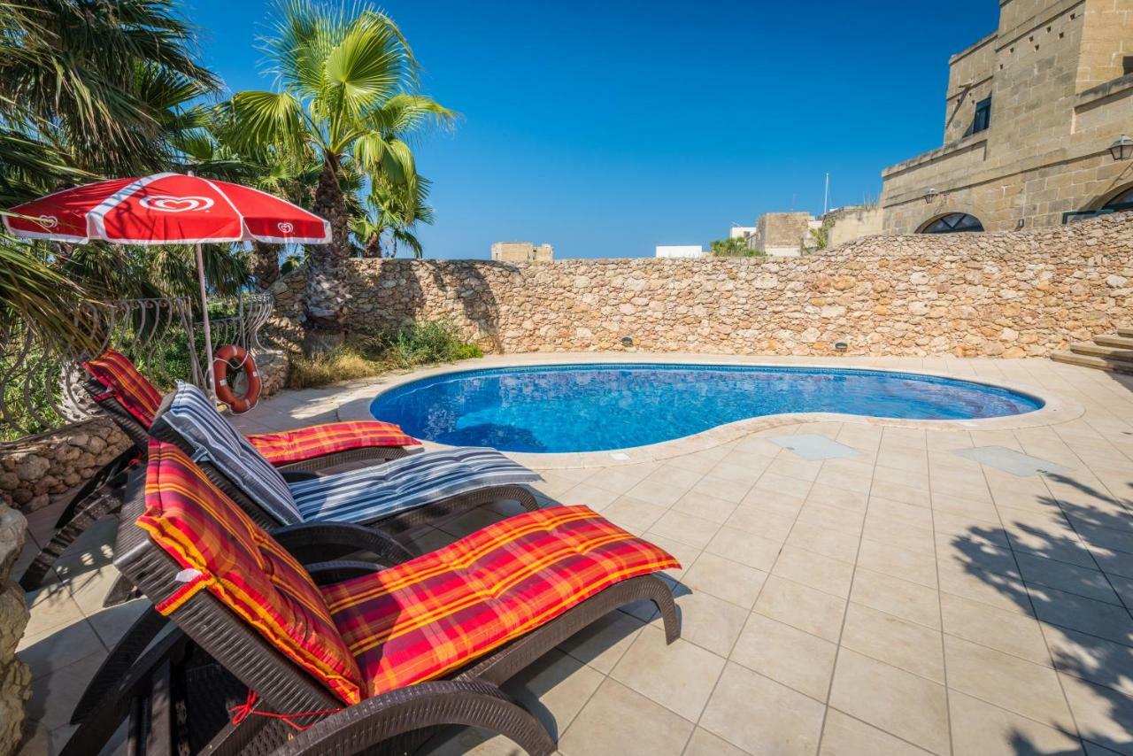 Sunset - Holiday Farmhouse With Large Private Pool In Island Of Gozo Nadur Exterior foto